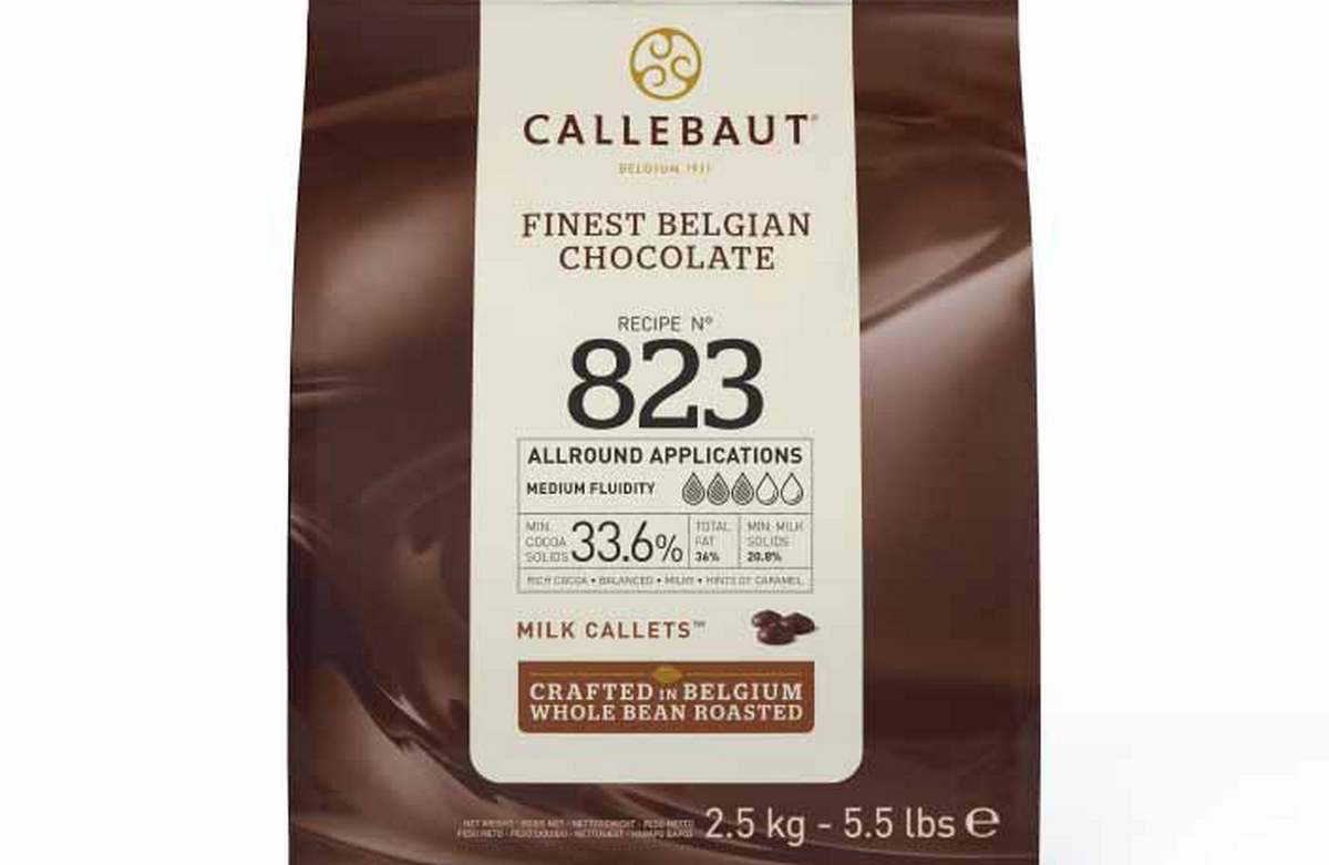 Шоколад молочный Callebaut Select 33,6% (2,5 кг)