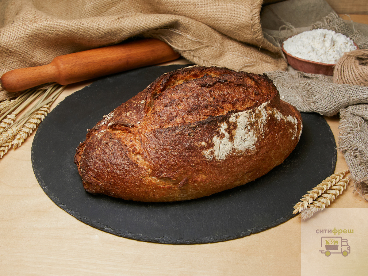 Хлеб гречишный с луком